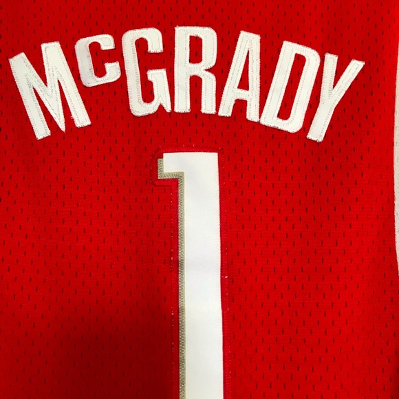 Tracy McGrady 1 Houston Rockets Reebok Jersey - Picture 3 of 6